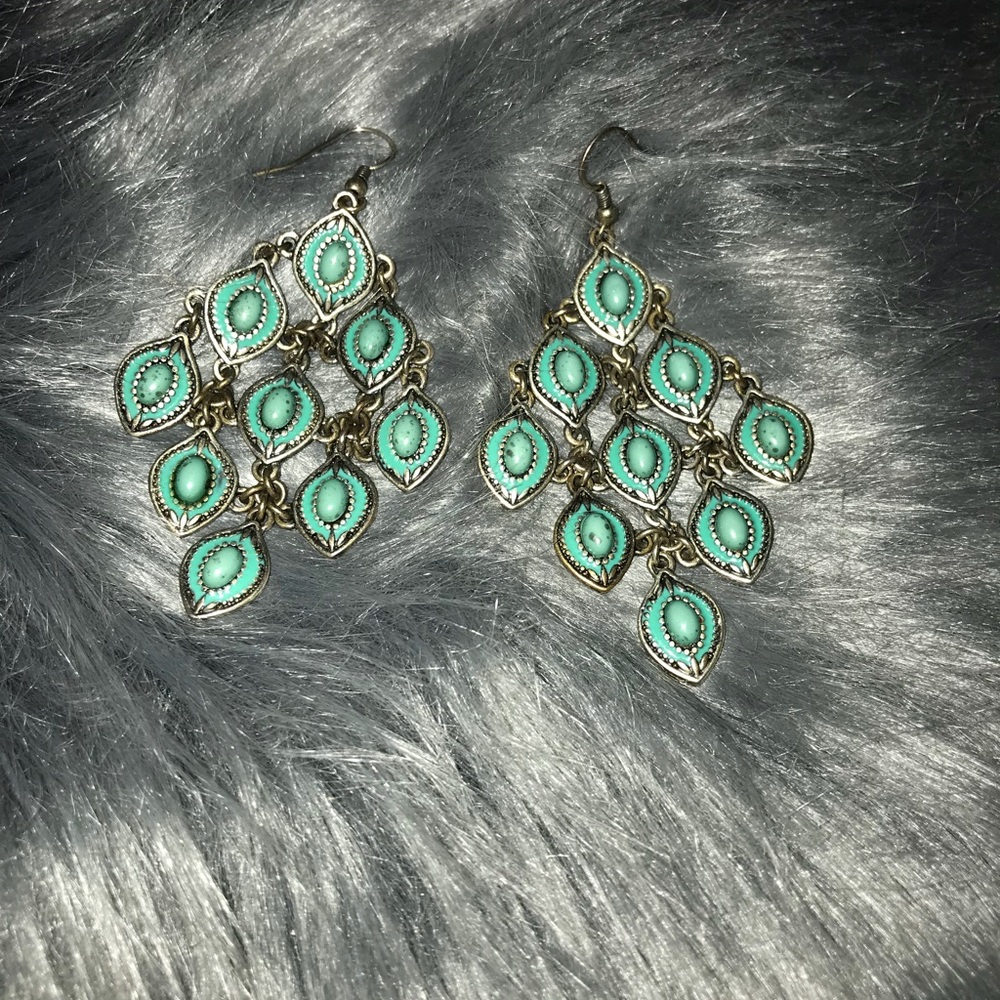 Turquoise earrings